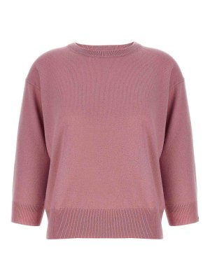 EXTREME CASHMERE: Strickpullover mit Rundhalsausschnitt - Rundhalspullover - Nude