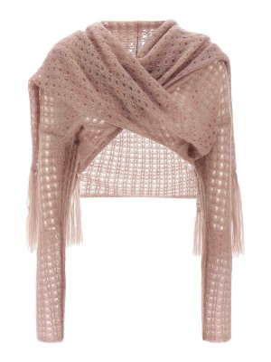 FABIANA FILIPPI: cardigans - Scarf Cardigan