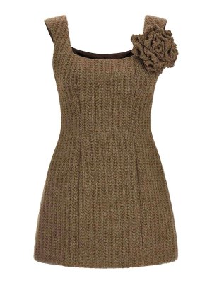 GIUSEPPE DI MORABITO: knee length dresses - Wool Dress