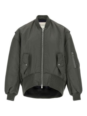 J.W. ANDERSON: bombers - Curved Hem Bomber Jacket