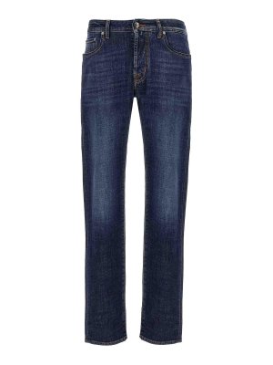 JACOB COHEN: Bootcut - Bootcut Jeans - Blau