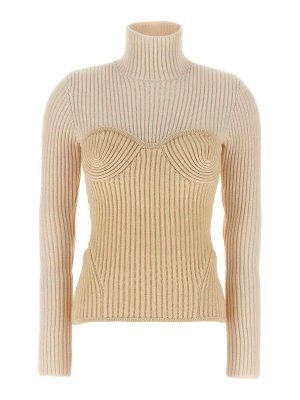 JEAN PAUL GAULTIER: cardigans - Corset Sweater