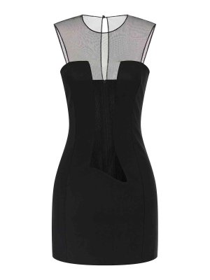 NENSI DOJAKA: abiti al ginocchio - Abito  in tulle