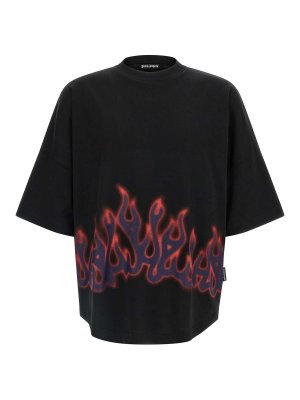 Palm Angels: t-shirt - T-shirt Flames