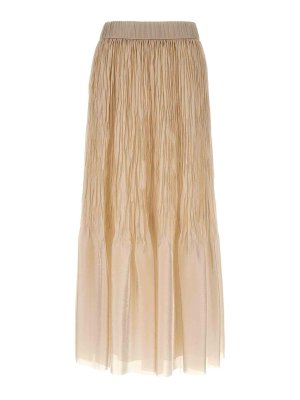 PESERICO: Knielange und Midi Röcke - Midirock - Beige
