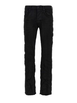 PURPLE BRAND: bootcut jeans - Resin Flare Jeans