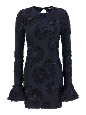 ROTATE Birger Christensen: ニーレングスドレス - 膝丈ドレス - ブルー