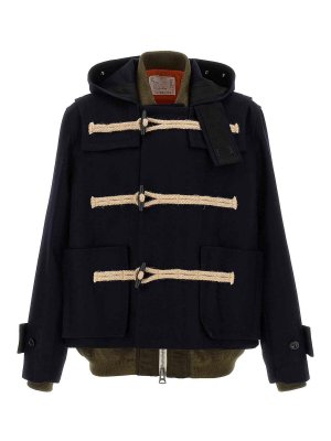 【美品】Burberry bomber jacket ウールジャケット 短丈 Burberry - Wool bomber jacket green - The Corner