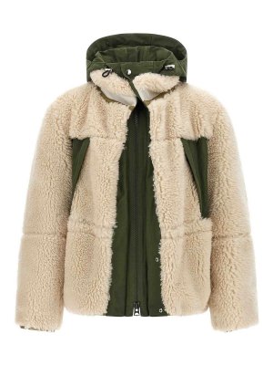 Sacai: Parkas - Parka - Multicolor