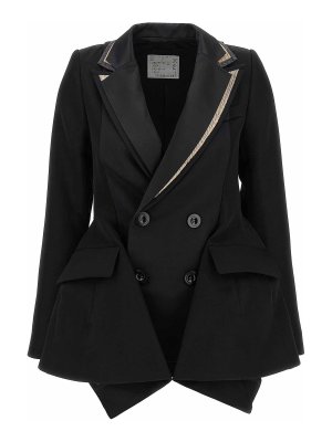Sacai: blazers - Multilayer Blazer