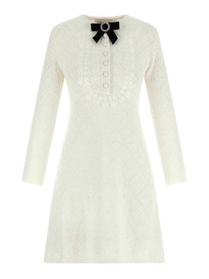 Self Portrait: knee length dresses - Lace Dress