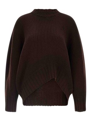 The Attico: maglia collo rotondo - Maglione da ricamo logo