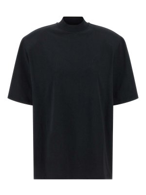 The Attico: t-shirts - Maxi Shoulder Strap T-Shirt