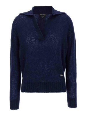 TOM FORD: Poloshirts - Poloshirt - Blau