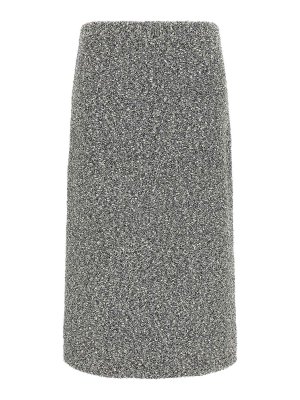 TORY BURCH: Jupes midi et au genou - Jupe Midi - Noir