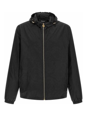 VERSACE: Casualjacken - Casualjacke - Schwarz