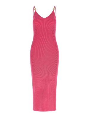 VERSACE: Knielange Kleider - Knielanges Kleid - Bunt