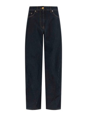 VERSACE: ブーツカットジーンズ - ブーツカットジーンズ - ブルー