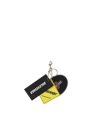 BALENCIAGA: key holders - 3 Tags Keyring