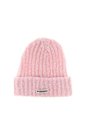 Pinko: Gorros - Gorro - Color Carne Y Neutral