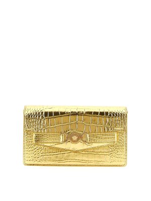 VERSACE: Carteras y monederos - Carteras Y Monederos - Dorado