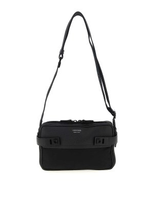 FERRAGAMO: Sacs bandoulière - Sac Bandoulière - Noir