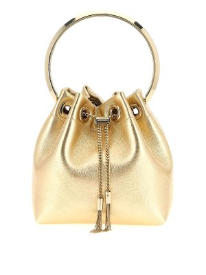 JIMMY CHOO: Bolsos Saco - Bolso Saco - Dorado