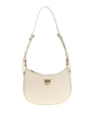 Pinko: shoulder bags - Baby Half Moon Shoulder Bag