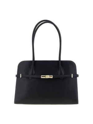 FURLA: Schultertaschen - Schultertasche - Schwarz