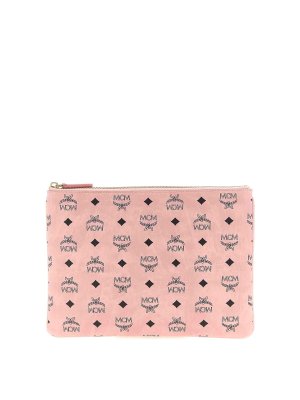 MCM: Schultertaschen - Schultertasche - Nude