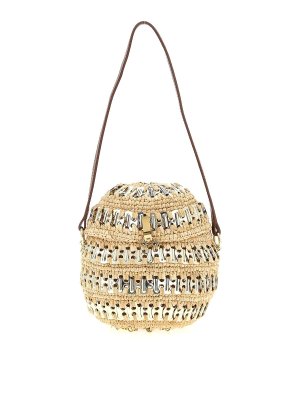 RABANNE: トートバッグ - トートバッグ - ベージュ