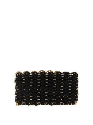 RABANNE: shoulder bags - 1969 Nano Flip Reversible Shoulder Strap