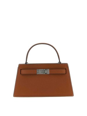 TORY BURCH: Sacs à main - Sac Cabas - Marron