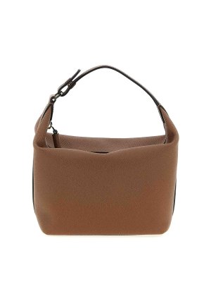 VALEXTRA: Sacs à main - Sac Cabas - Marron