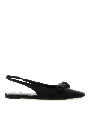 BALENCIAGA: court shoes - Nano Bow Sling Slingback