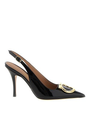 FERRAGAMO: Escarpins - Chaussures À Talon - Noir