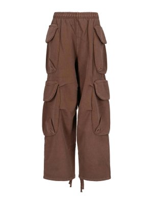 ENTIRE STUDIOS: Pantalones casual - Pantalón Casual - Marrón