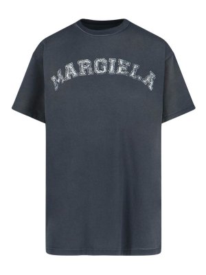 Maison Margiela: t-shirts - T-Shirt Logo