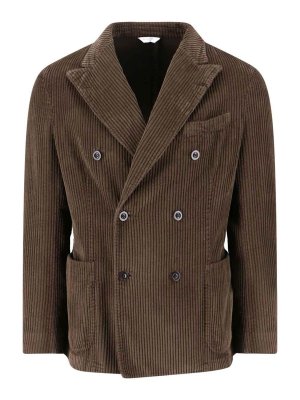 BOGLIOLI: blazers - Coast velvet blazer