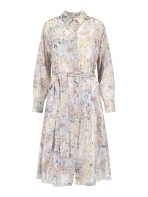 GOLDEN GOOSE: maxi dresses - Maxi Chemisier dress