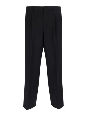 SUNFLOWER: casual trousers - Large trousers in virgin wool