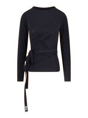 Y-3: Tシャツ - Tシャツ - 黒