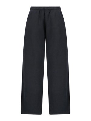 ALEXANDER WANG: カジュアルトラウザー - カジュアルパンツ - 黒