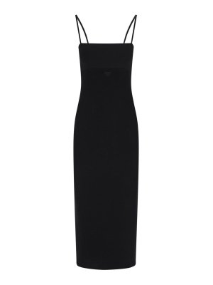 ALEXANDER WANG: Vestidos media pierna - Vestido Midi - Negro