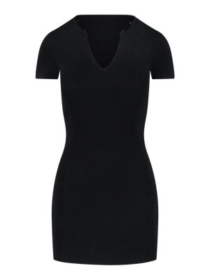 ALEXANDER WANG: short dresses - Mini Viscose Mixed Dress