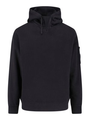 C.P. COMPANY: Sweatshirts & Sweaters - Logo sweatshirt