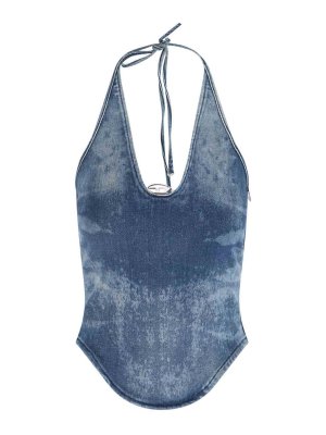DIESEL: Tops und Tank Tops - Top - Blau