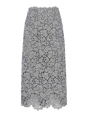 ERMANNO SCERVINO: gonne al ginocchio  e longuette - Gonna Midi In Pizzo