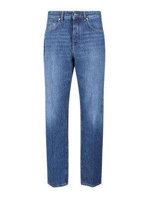 GIVENCHY: Bootcut - Bootcut Jeans - Blau