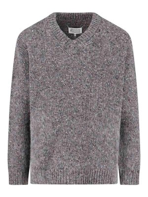 Maison Margiela: boat necks - V -neck sweater